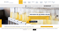 Desktop Screenshot of lgs-analisis.es